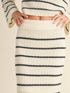 Stripe Knitted Skirt