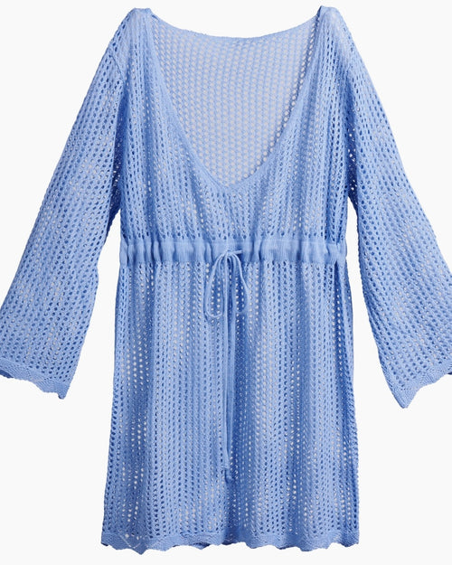 FINAL SALE Marina Cover Up Light Blue