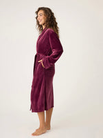 Velvety Velour Robe