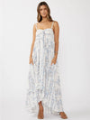 Paloma Patchwork Hi Lo Maxi Dress