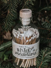 Vintage Apothecary Christmas Winter Wonderland Matches