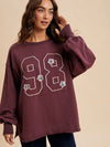 Oversized 98 Jersey Sweatshirt