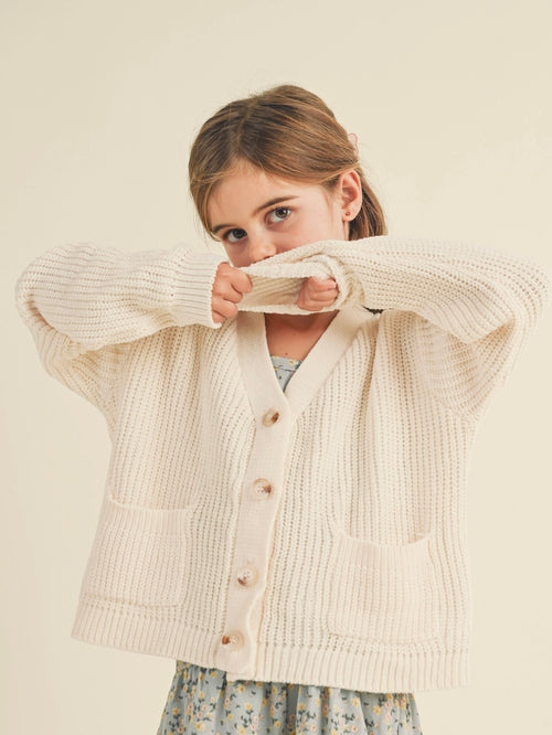 Luxa Little Button Down Cardigan