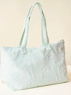 Terry Tote Bag in Mint