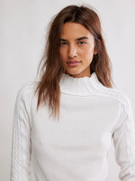 Breezy Slit Sweater Thermal Top