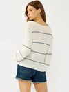 Summer Nights Blue Stripe Sweater
