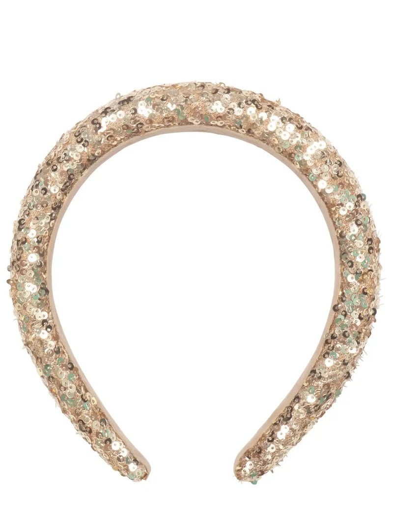 Gold Sequin Headband