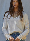 Cozy Knit Ivory Sweater