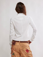 Breezy Slit Sweater Thermal Top
