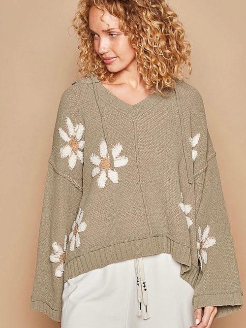 Daisy Hoodie Sweater