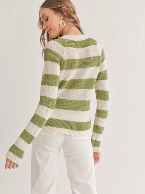 Forrest Grove Striped Sweater