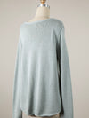 Sage Beach V Neck Sweater