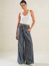 Striped Wide Leg Pant
