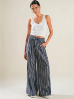 Striped Wide Leg Pant