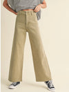 Eleanor Frayed Wide Leg Pant