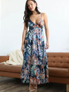 Celia Open Tie Back Maxi Dress