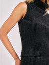 Fuzzy Turtleneck Tank