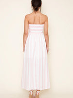 Pink Striped Maxi Dress