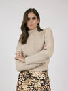 Kalli Turtle Neck in Oatmeal