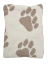 Cocoa Bear Paw Bliss Mini Blanket