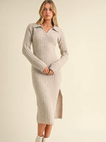 Collared Sweater Dress