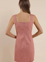 Sunbeam Bow Front Mini Dress