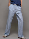 Blue Pinstripe Lounge Pants