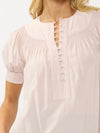 Puff Sleeve Blouse in Rose Water