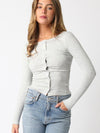 Rowan Knit Button Top