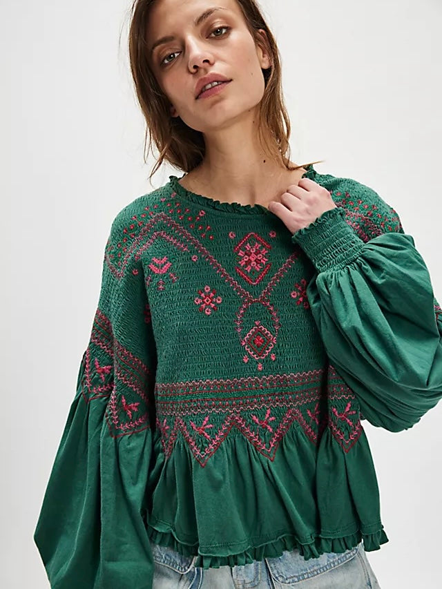 Holly Long Sleeve Knit Top