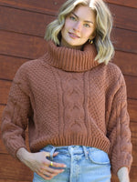 Fallen Leaves Chenille Sweater