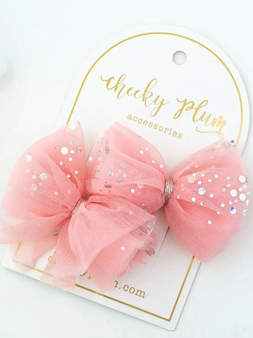 Luxa Little Tulle Hair Bow Set