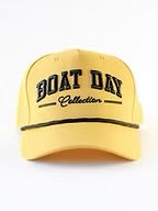 Boat Day Rope Snap Back Hat