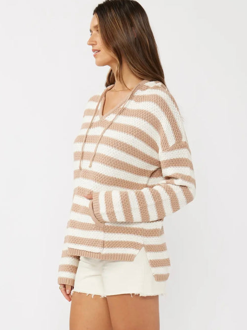 Kania Hooded Striped Sweater