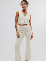 Ruby Sweater Pant in Raw White