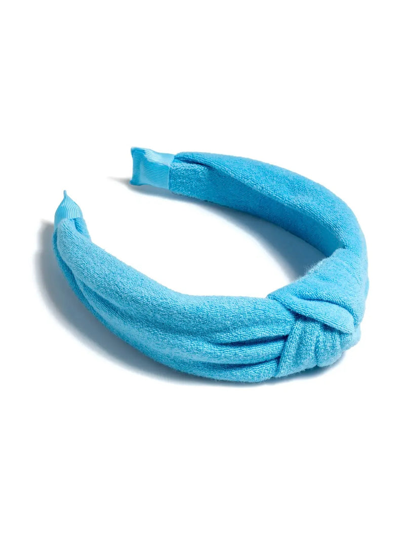 Terry Headband in Turquoise