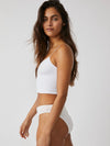 Skinny Strap Brami in White