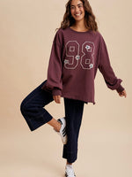 Oversized 98 Jersey Sweatshirt