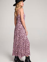 Rita Tank Midi Dress in Sangria