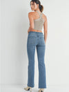 High Rise Scissor Cut Flare Jeans