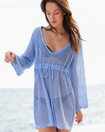 FINAL SALE Marina Cover Up Light Blue