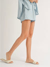 Sunny Side Tencel Smock Short