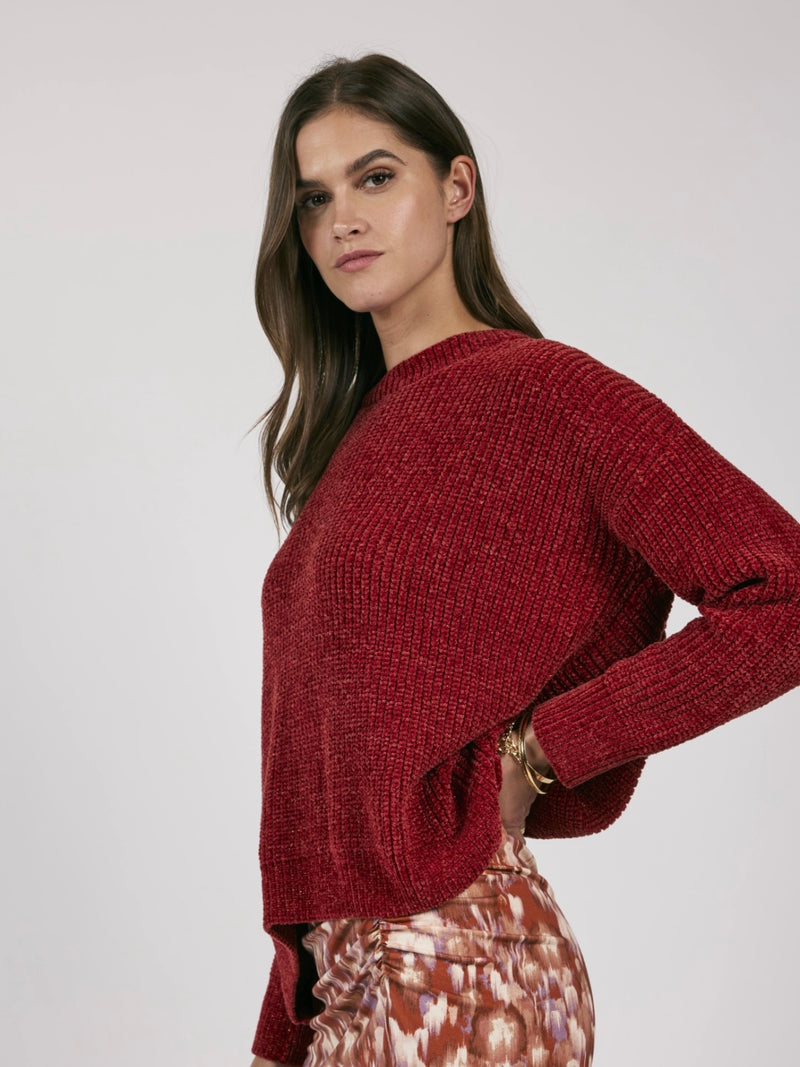 Melanie Red Sweater