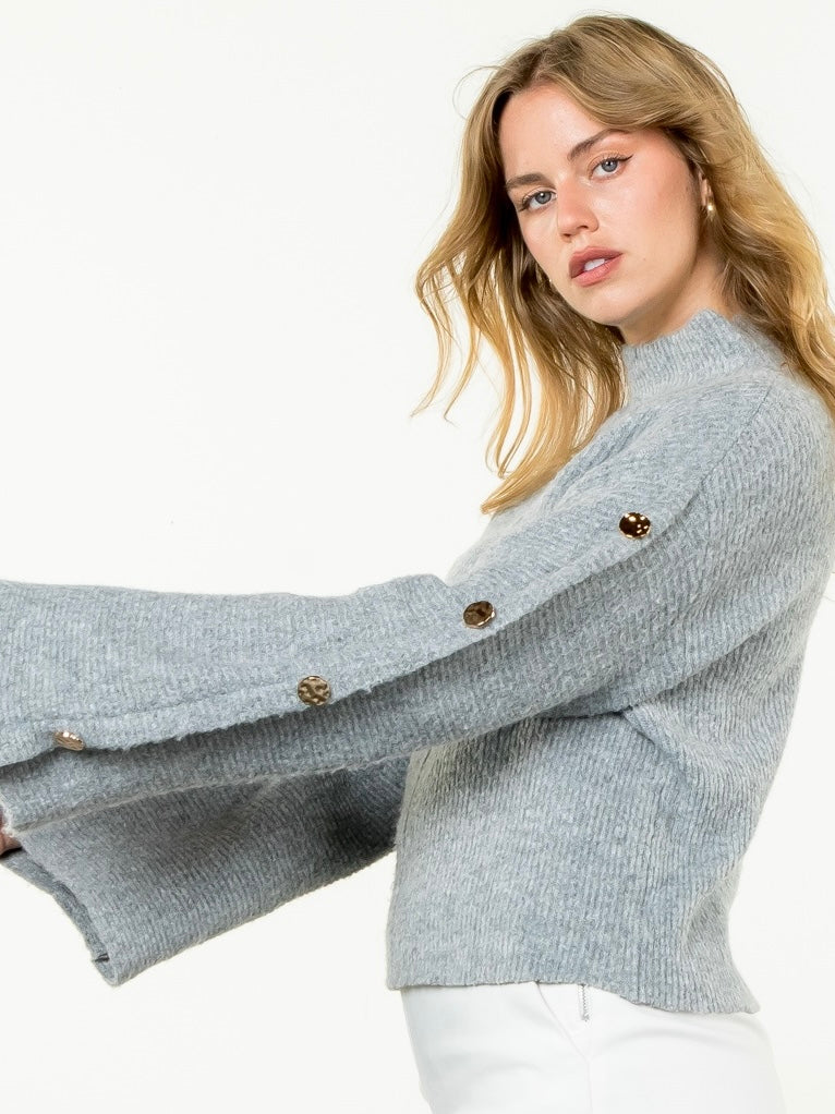 Darcy Mock Neck Sweater