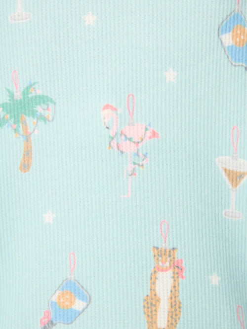 Holiday Puppies Lounge Top