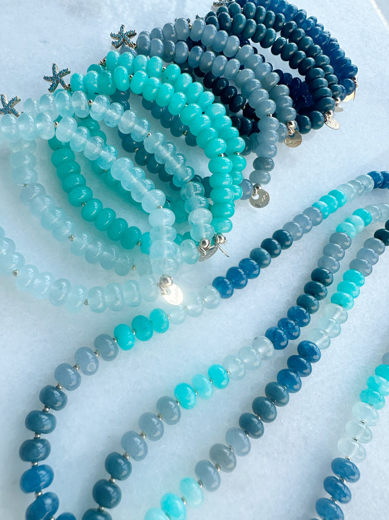 Seashore Candy Jade Necklace
