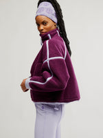 Mountain High Half Zip - Black Cherry Combo
