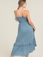 Simone Polka Dot Midi Dress
