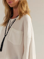 Dawson Pocket Thermal in Clean Ivory