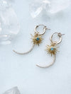 Rhinestone Moon Zircon Burst Huggy
